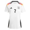 Duitsland Havertz 7 Voetbalshirt Thuis EK 2024 - Dames